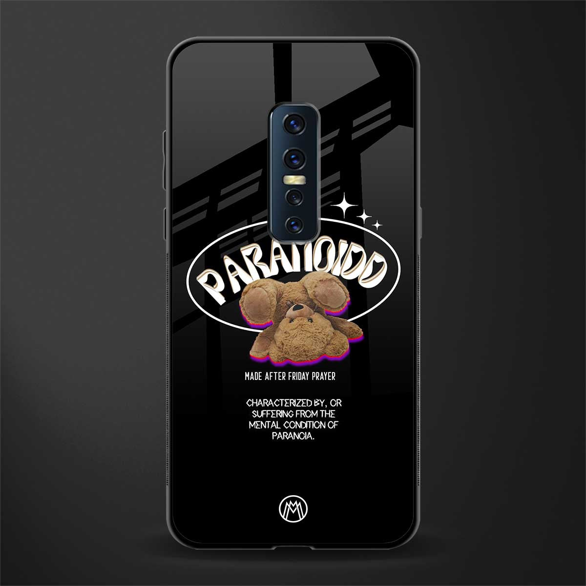 paranoid glass case for vivo v17 pro image