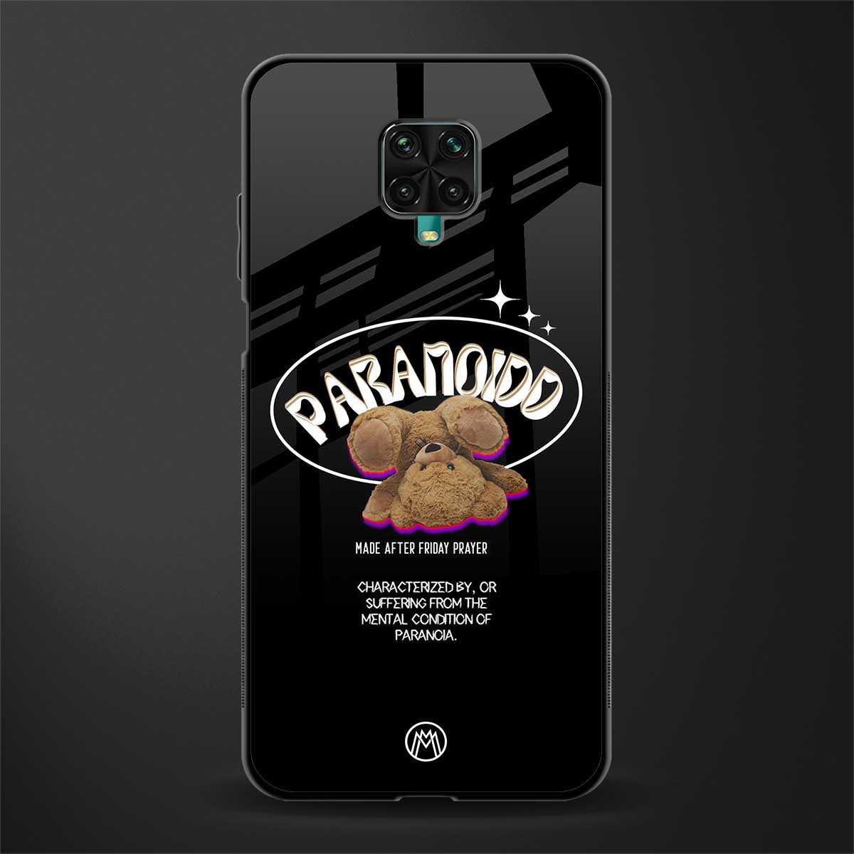 paranoid glass case for poco m2 pro image