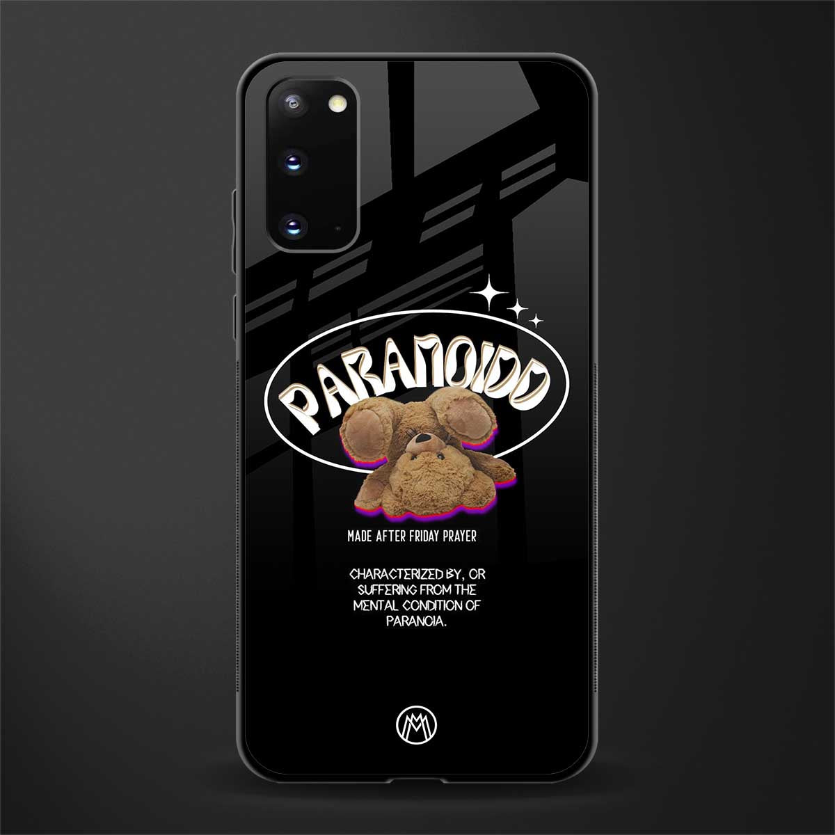paranoid glass case for samsung galaxy s20 image