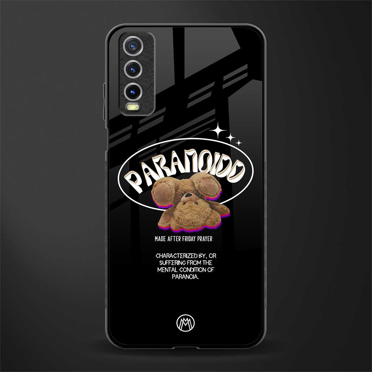 paranoid glass case for vivo y20svivo y20avivo y20g image