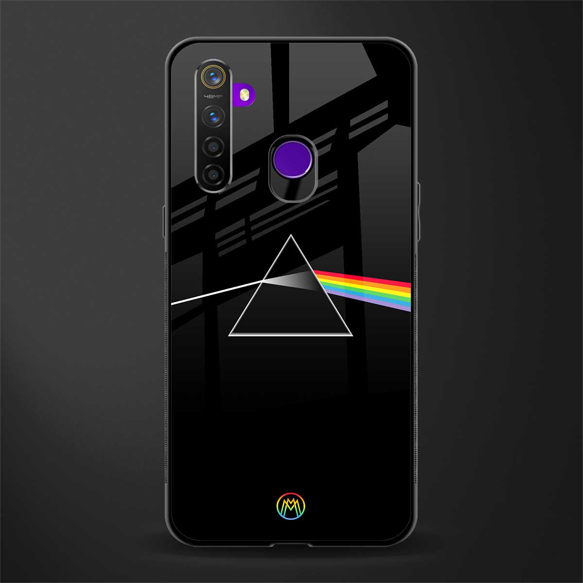 pink floyd glass case for realme 5s image
