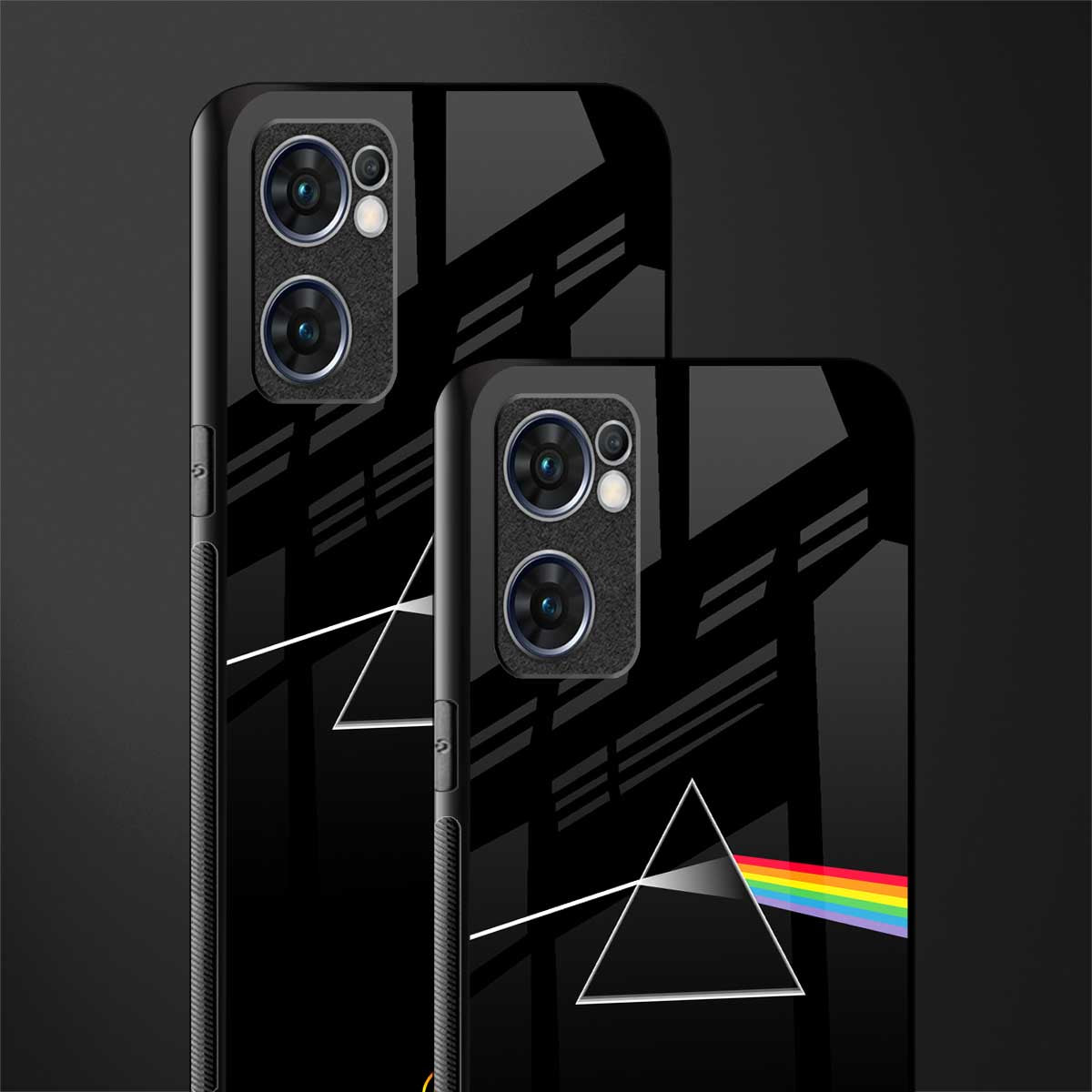 pink floyd glass case for oppo reno7 5g image-2