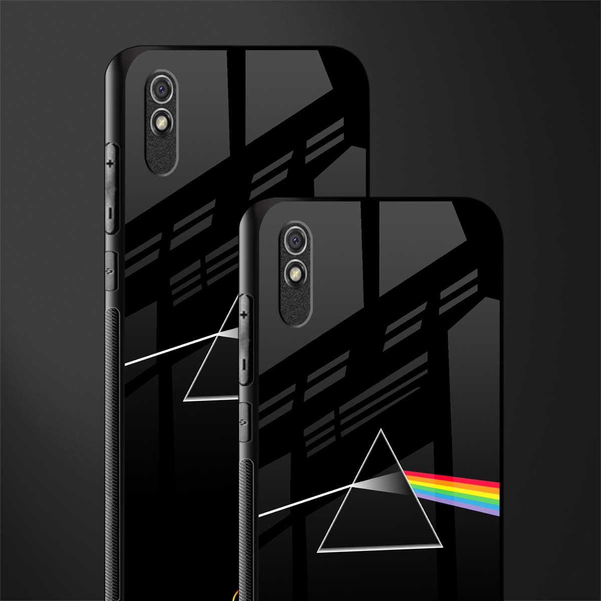 pink floyd glass case for redmi 9a image-2