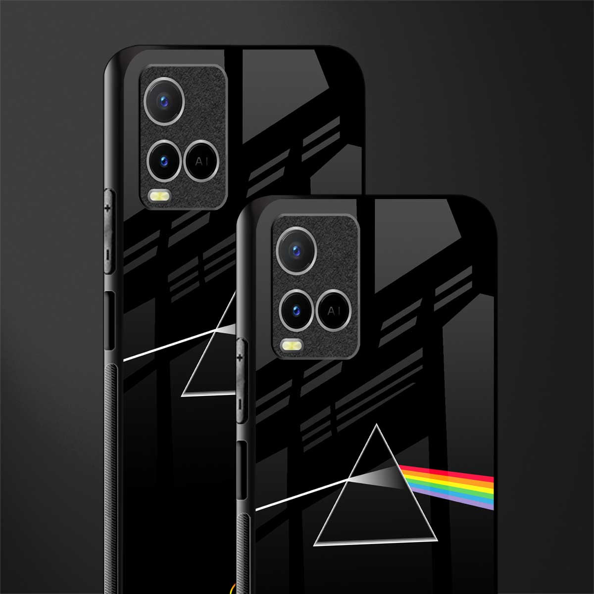 pink floyd glass case for vivo y33s vivo y33t image-2