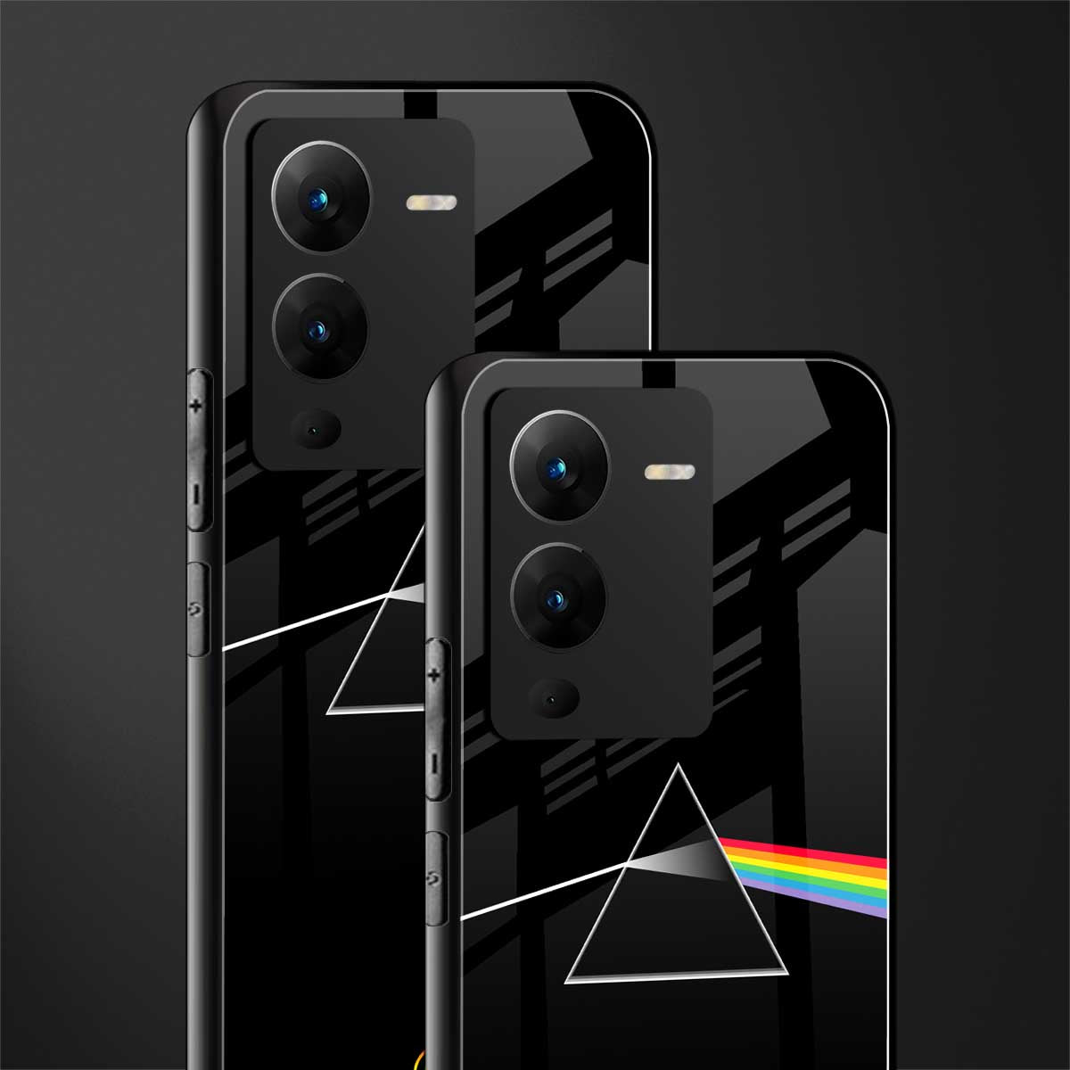 pink floyd back phone cover | glass case for vivo v25 pro 5g