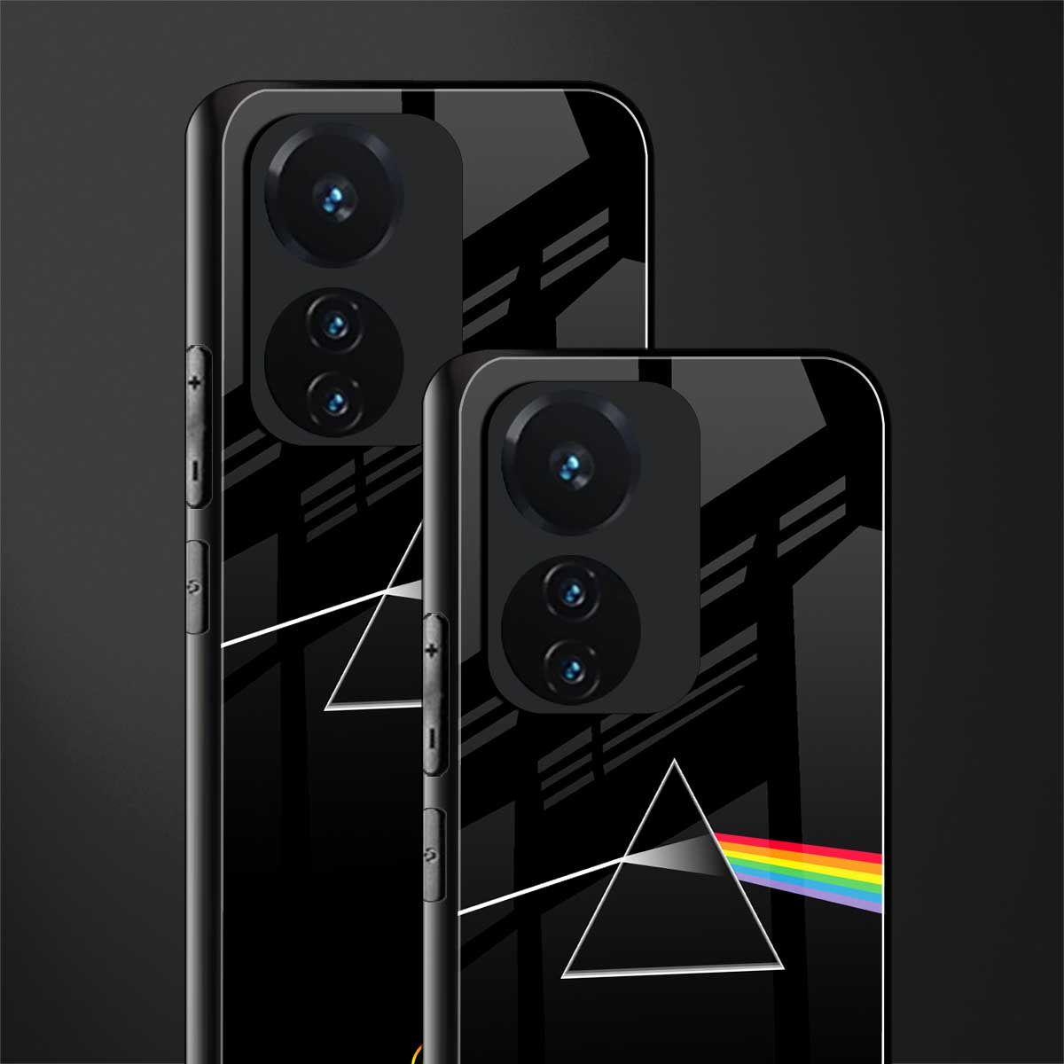 pink floyd back phone cover | glass case for vivo t1 44w 4g