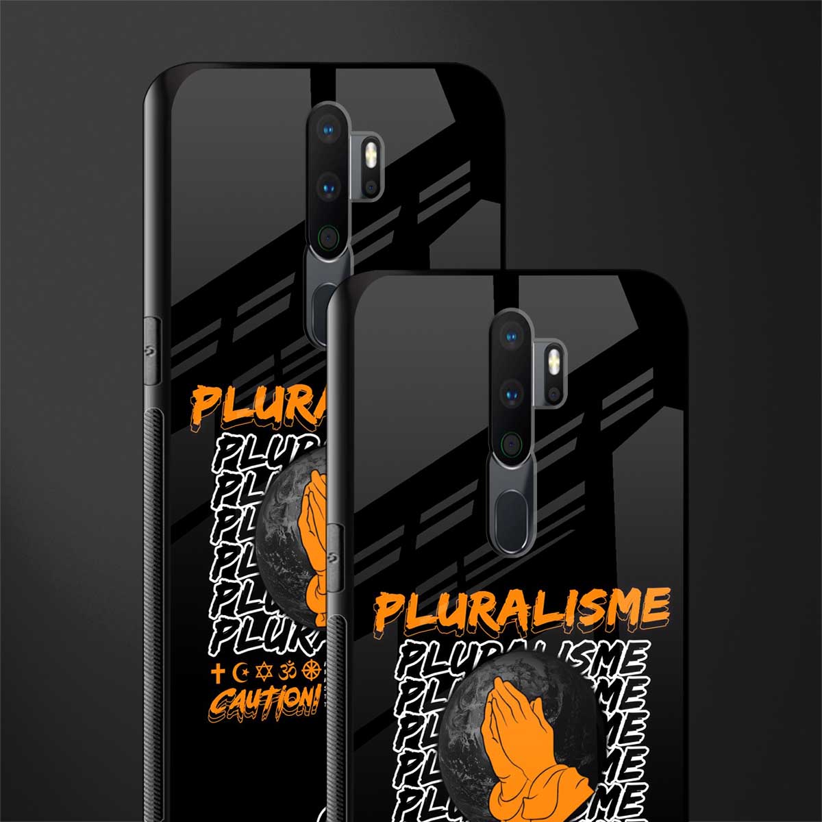 pluralisme glass case for oppo a5 2020 image-2