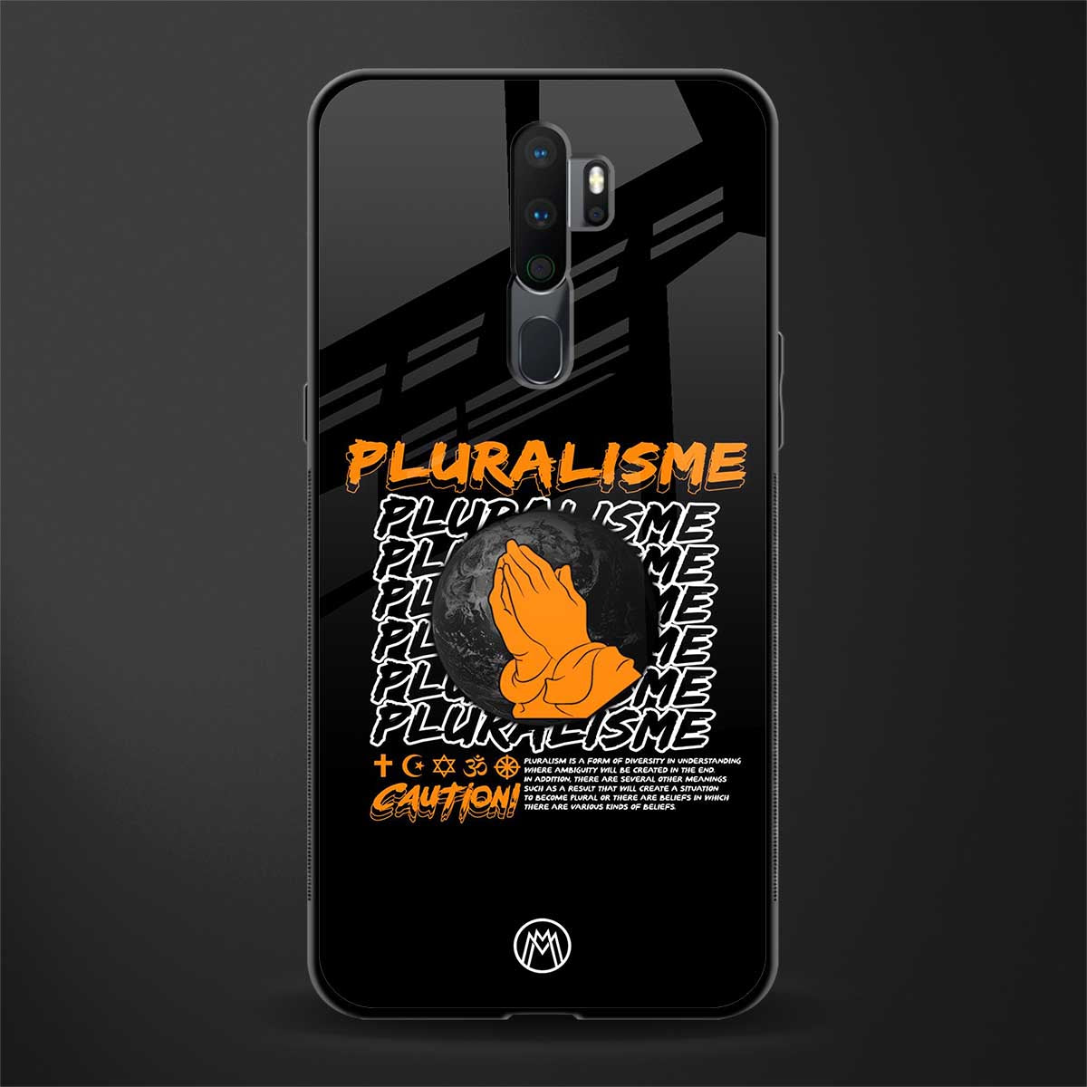 pluralisme glass case for oppo a5 2020 image