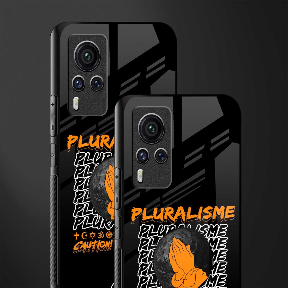 pluralisme glass case for vivo x60 pro image-2