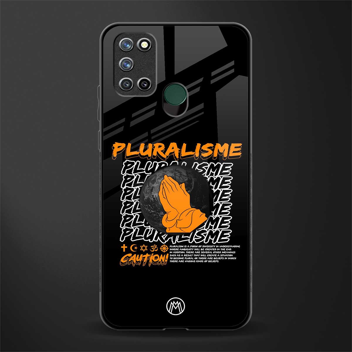 pluralisme glass case for realme 7i image