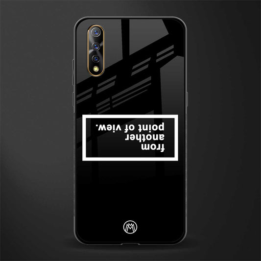 point of view black edition glass case for vivo s1 image