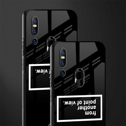 point of view black edition glass case for vivo v15 image-2