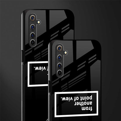 point of view black edition glass case for realme 6 image-2