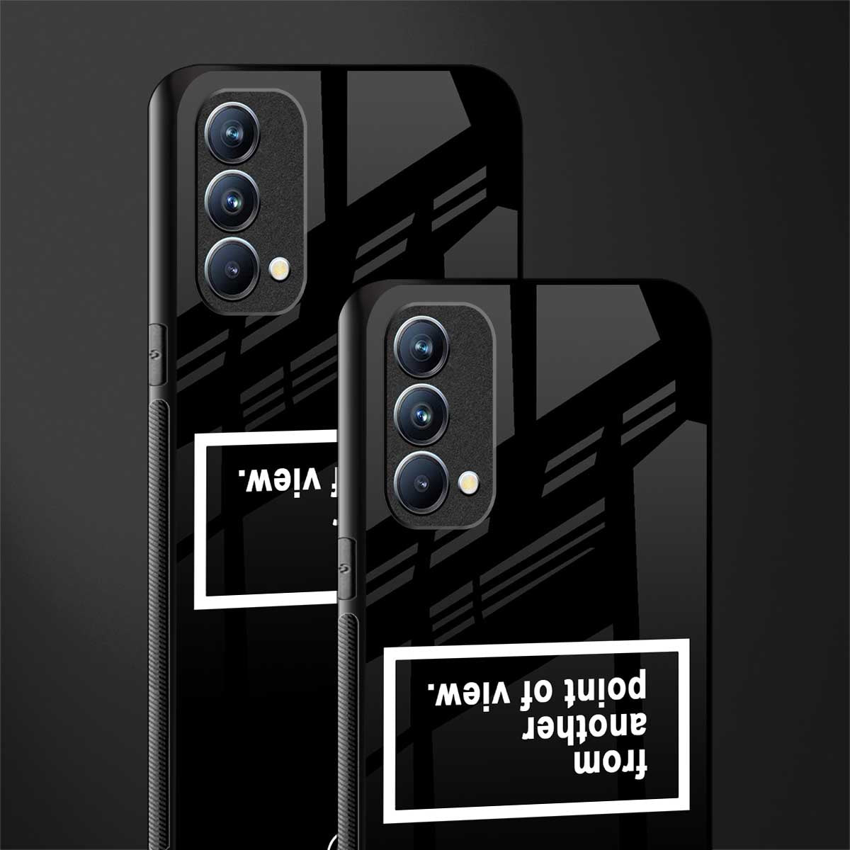 point of view black edition glass case for oppo f19s image-2