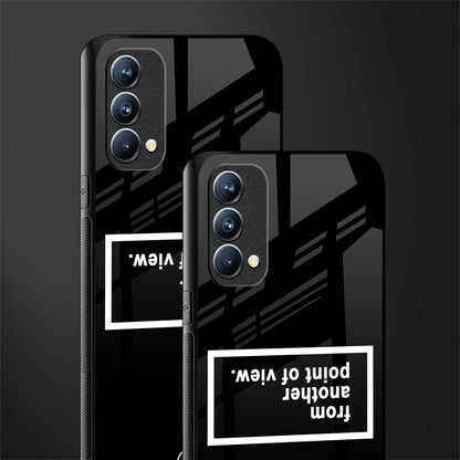 point of view black edition glass case for oppo f19s image-2