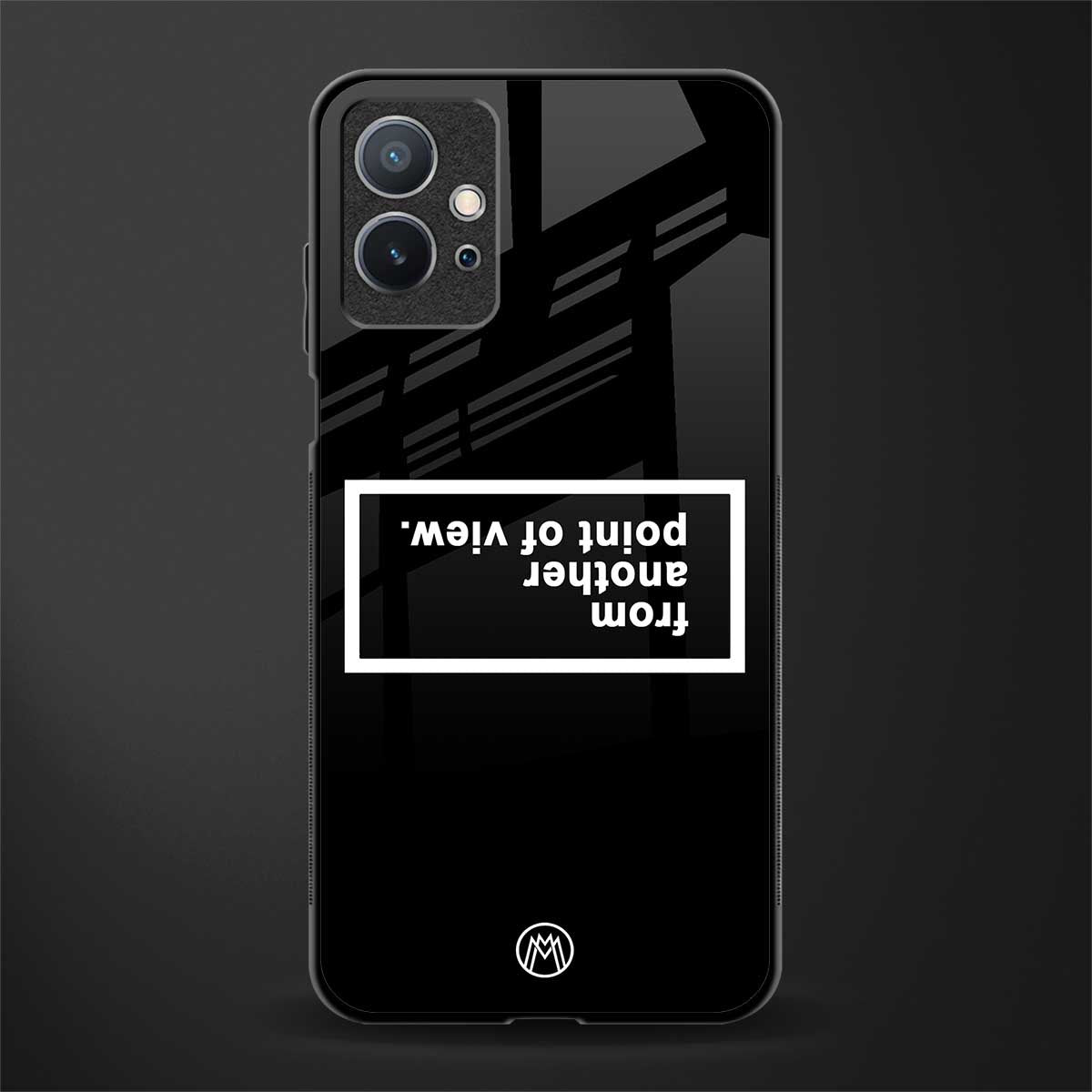 point of view black edition glass case for vivo t1 5g image
