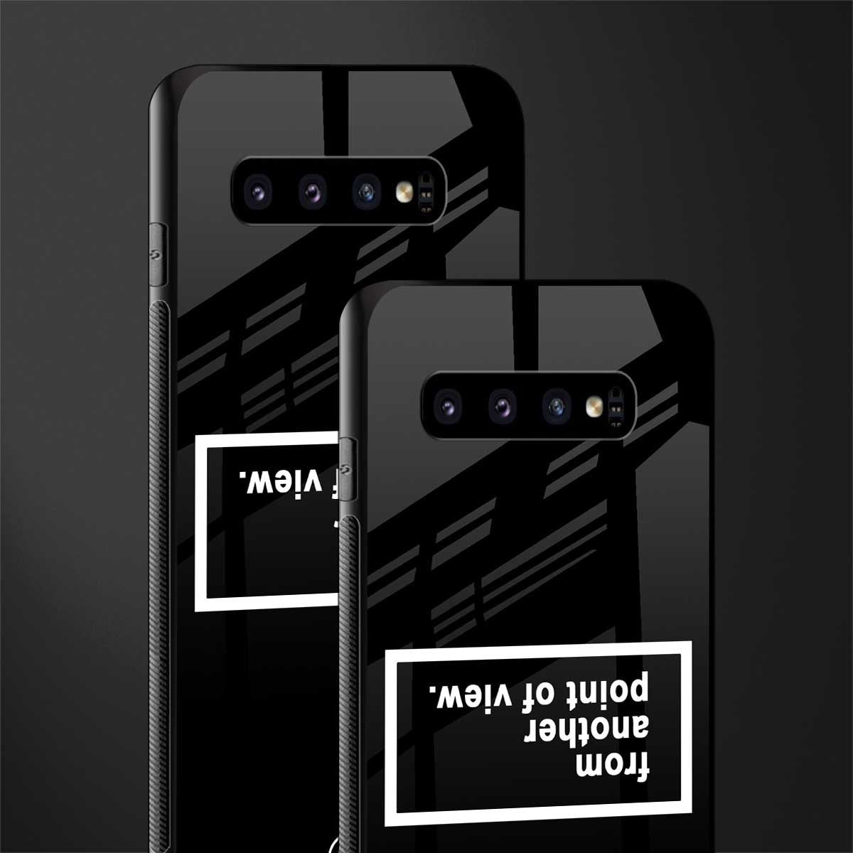 point of view black edition glass case for samsung galaxy s10 plus image-2
