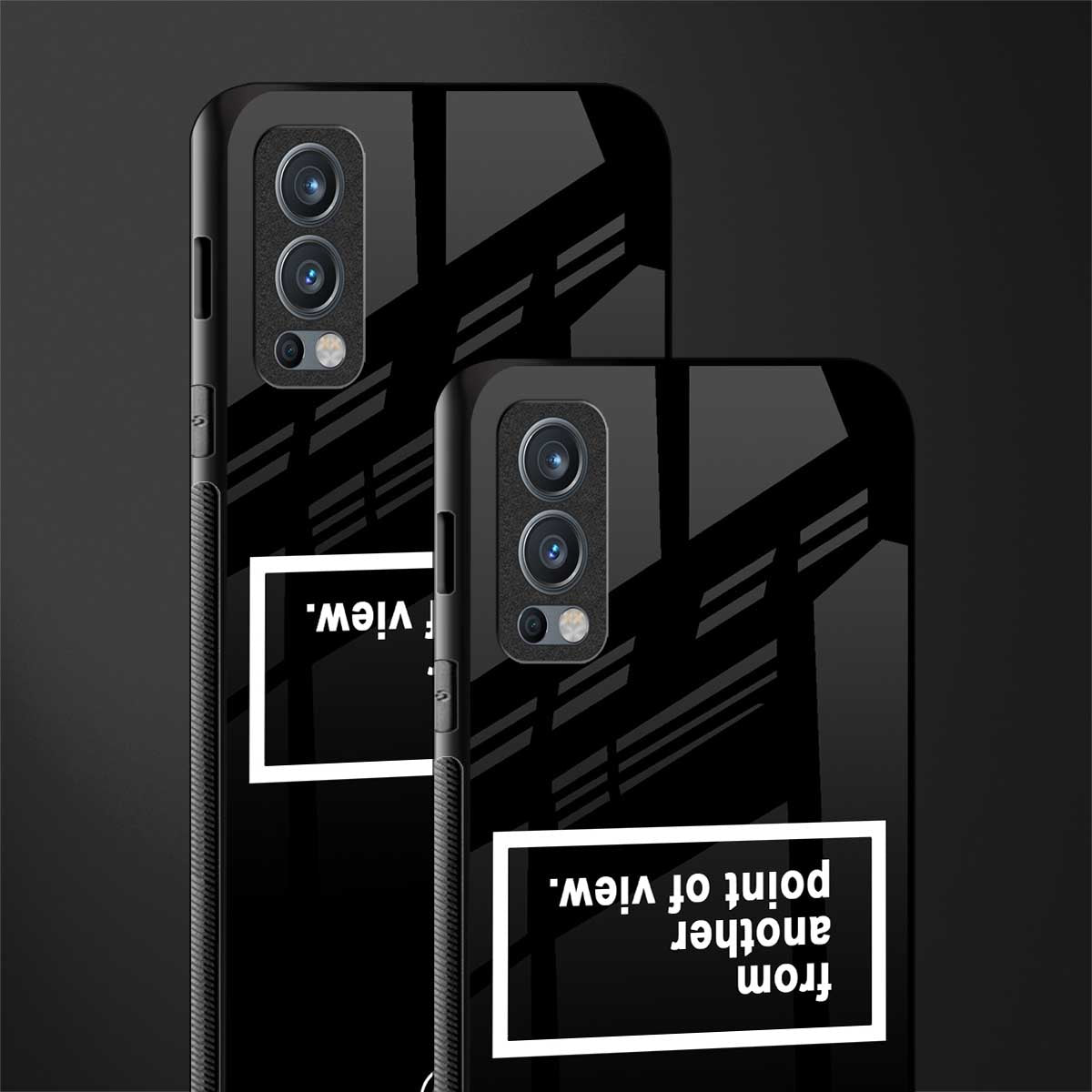 point of view black edition glass case for oneplus nord 2 5g image-2