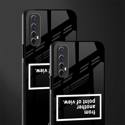 point of view black edition glass case for realme narzo 20 pro image-2