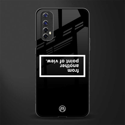 point of view black edition glass case for realme narzo 20 pro image