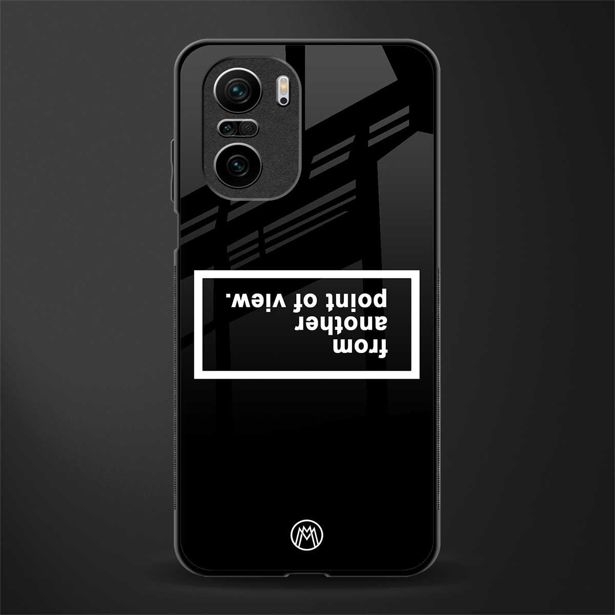 point of view black edition glass case for mi 11x 5g image
