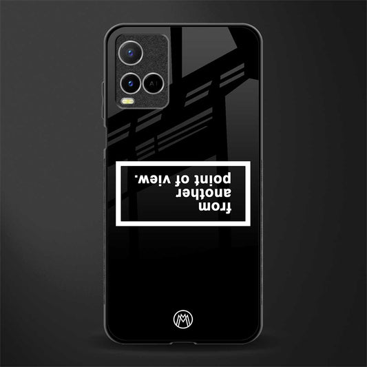 point of view black edition glass case for vivo y33s vivo y33t image