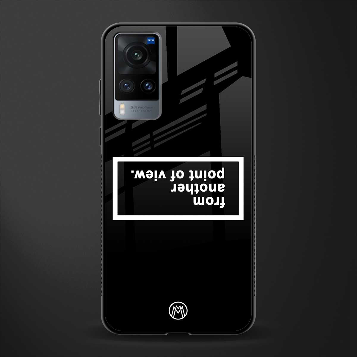 point of view black edition glass case for vivo x60 image