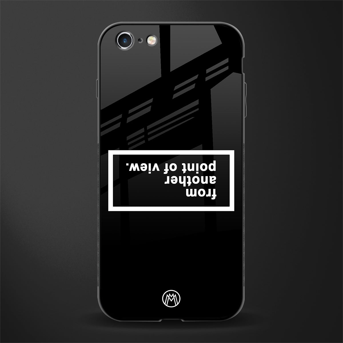 point of view black edition glass case for iphone 6 image