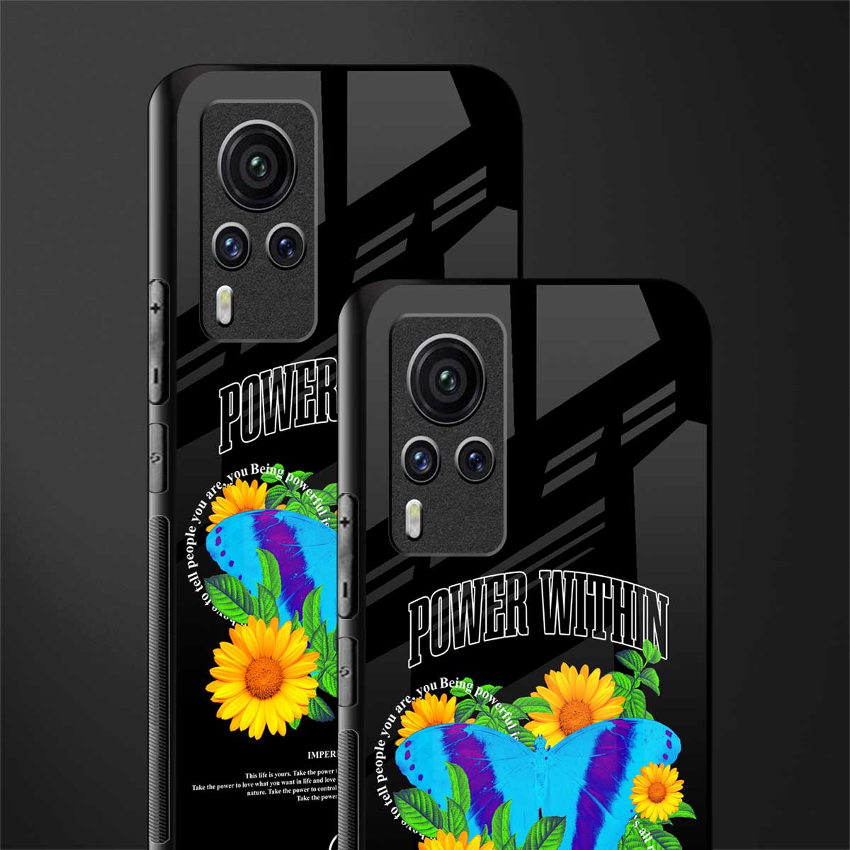 power within glass case for vivo x60 pro image-2