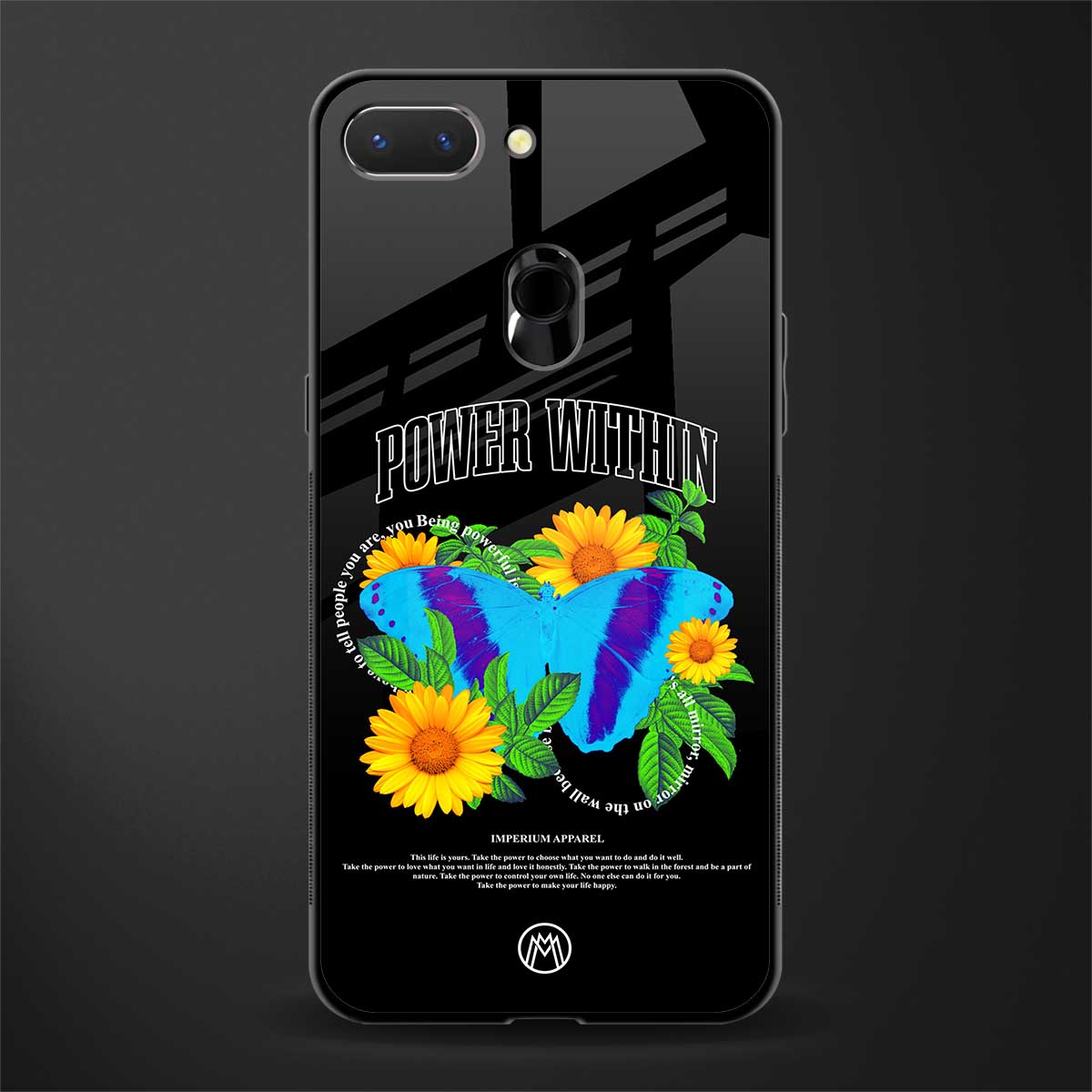 power within glass case for realme 2 image
