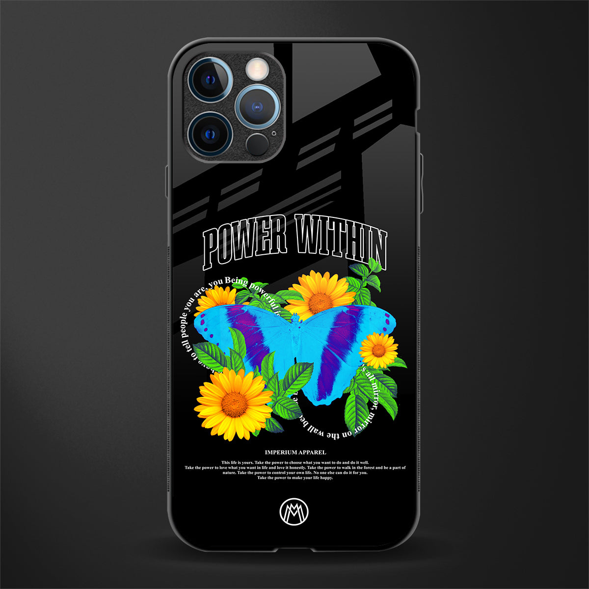 power within glass case for iphone 12 pro max image
