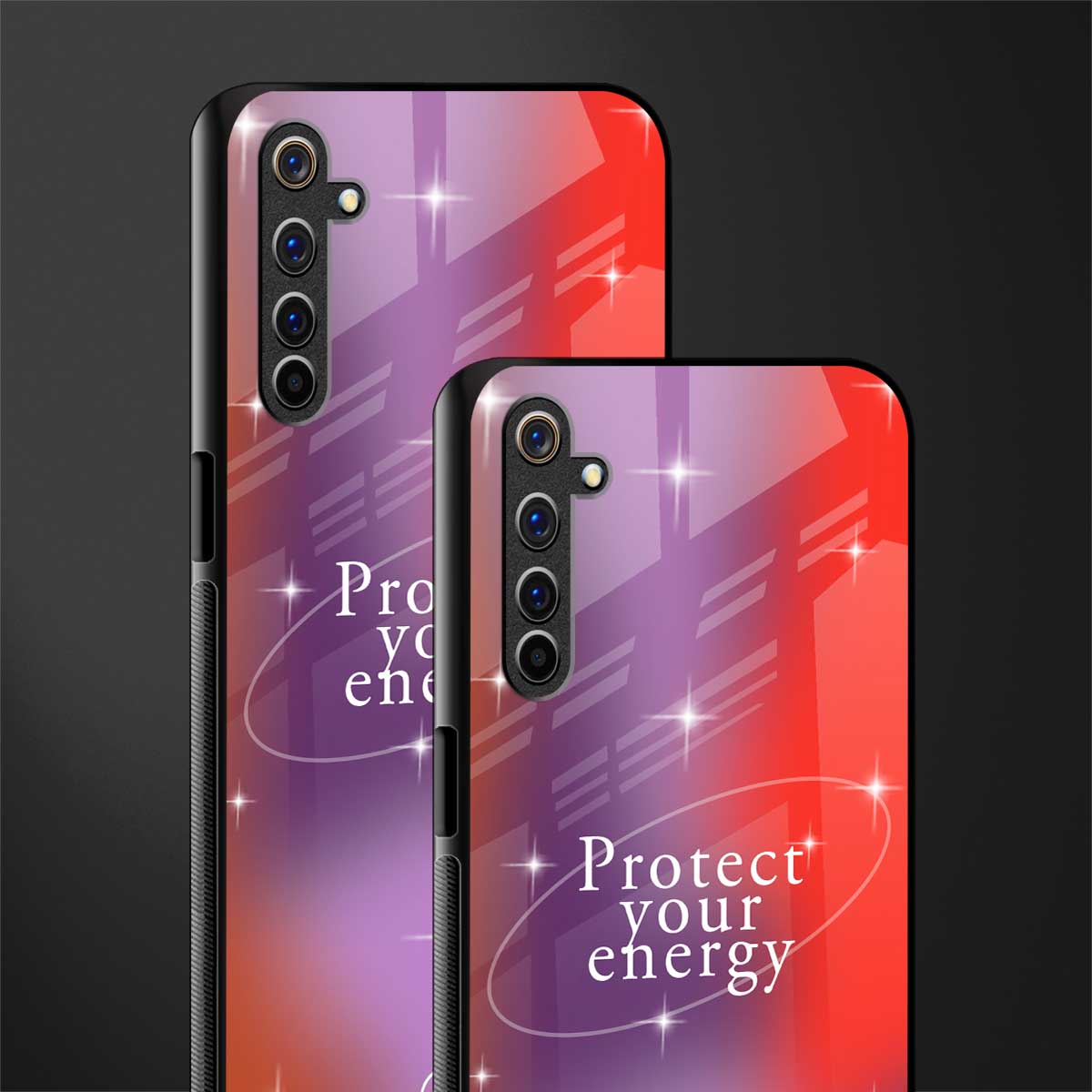 protect your energy glass case for realme 6i image-2