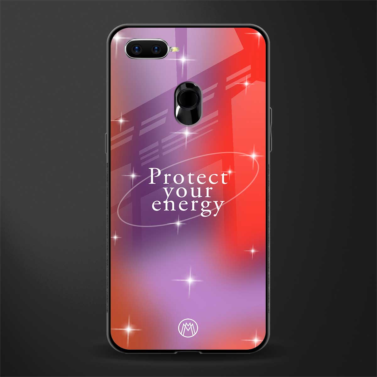 protect your energy glass case for oppo a12 image