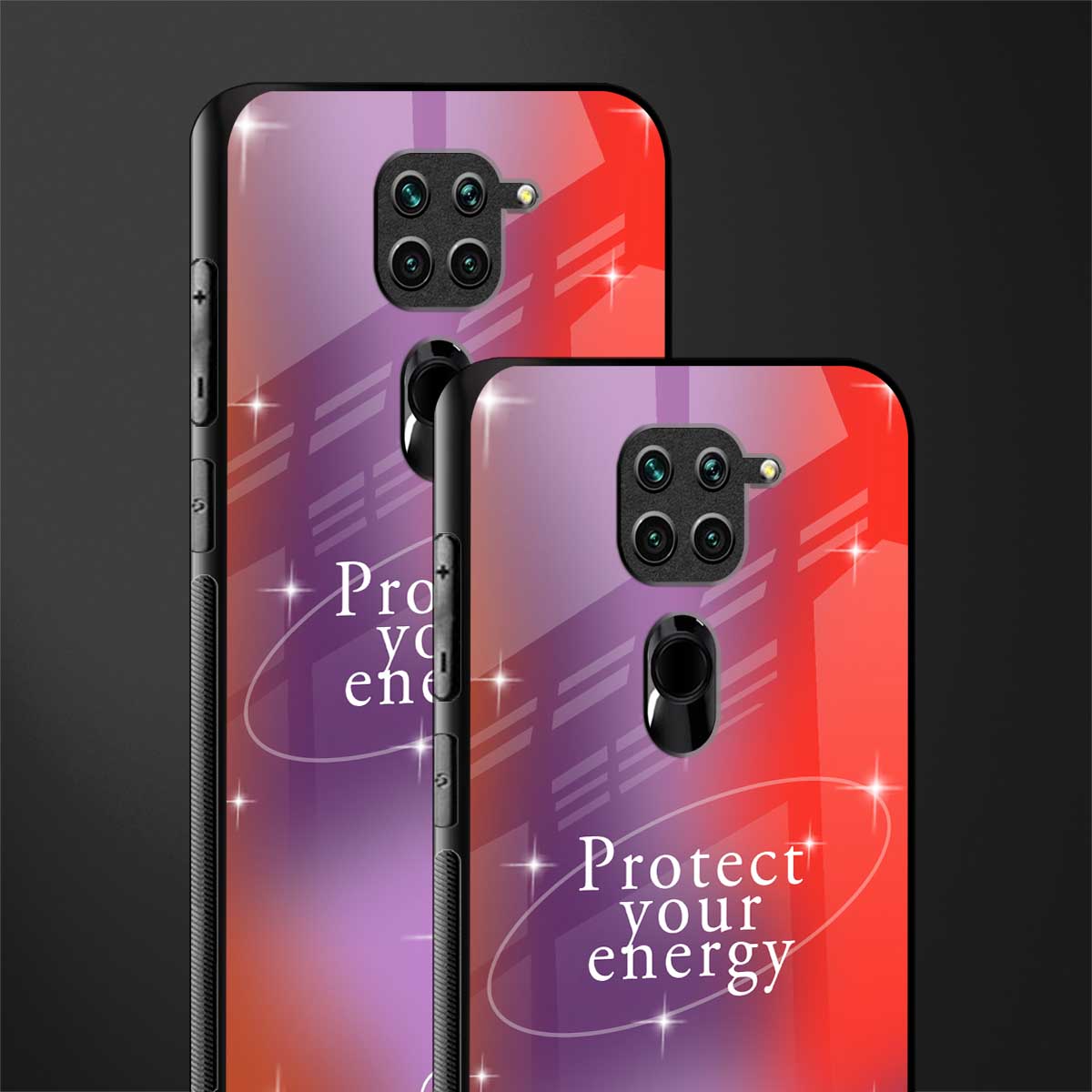 protect your energy glass case for redmi note 9 image-2