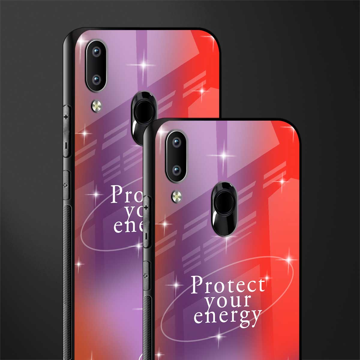 protect your energy glass case for vivo y91 image-2