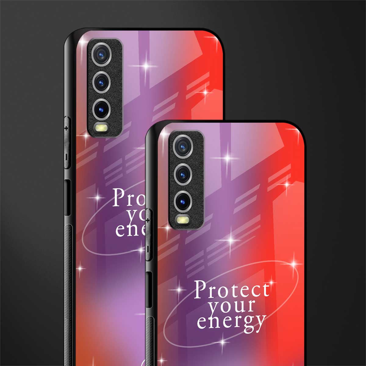 protect your energy glass case for vivo y20 image-2