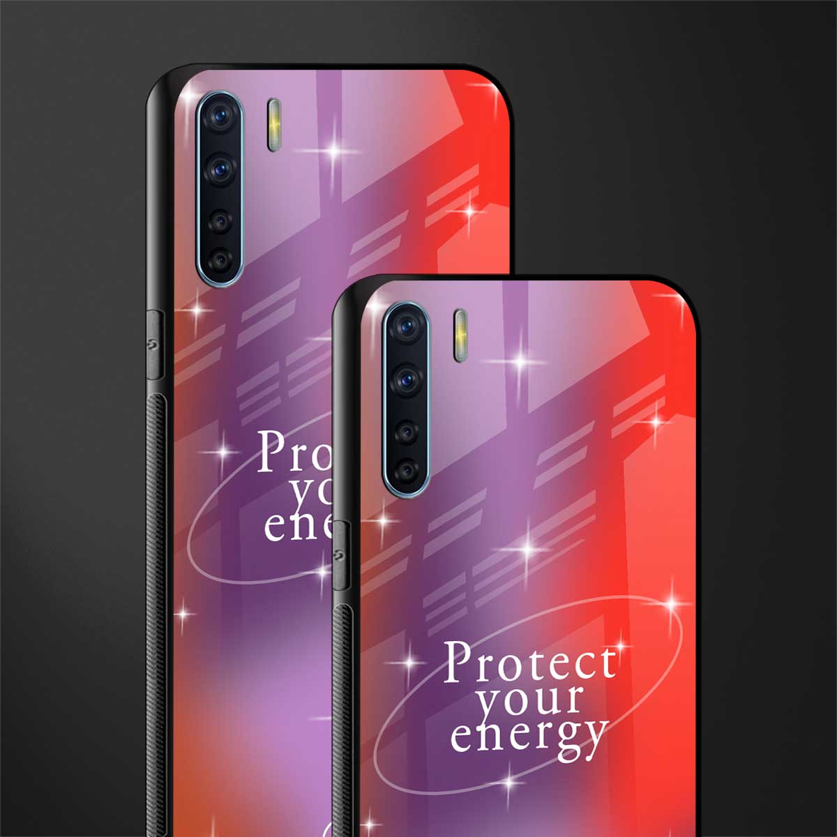 protect your energy glass case for oppo f15 image-2