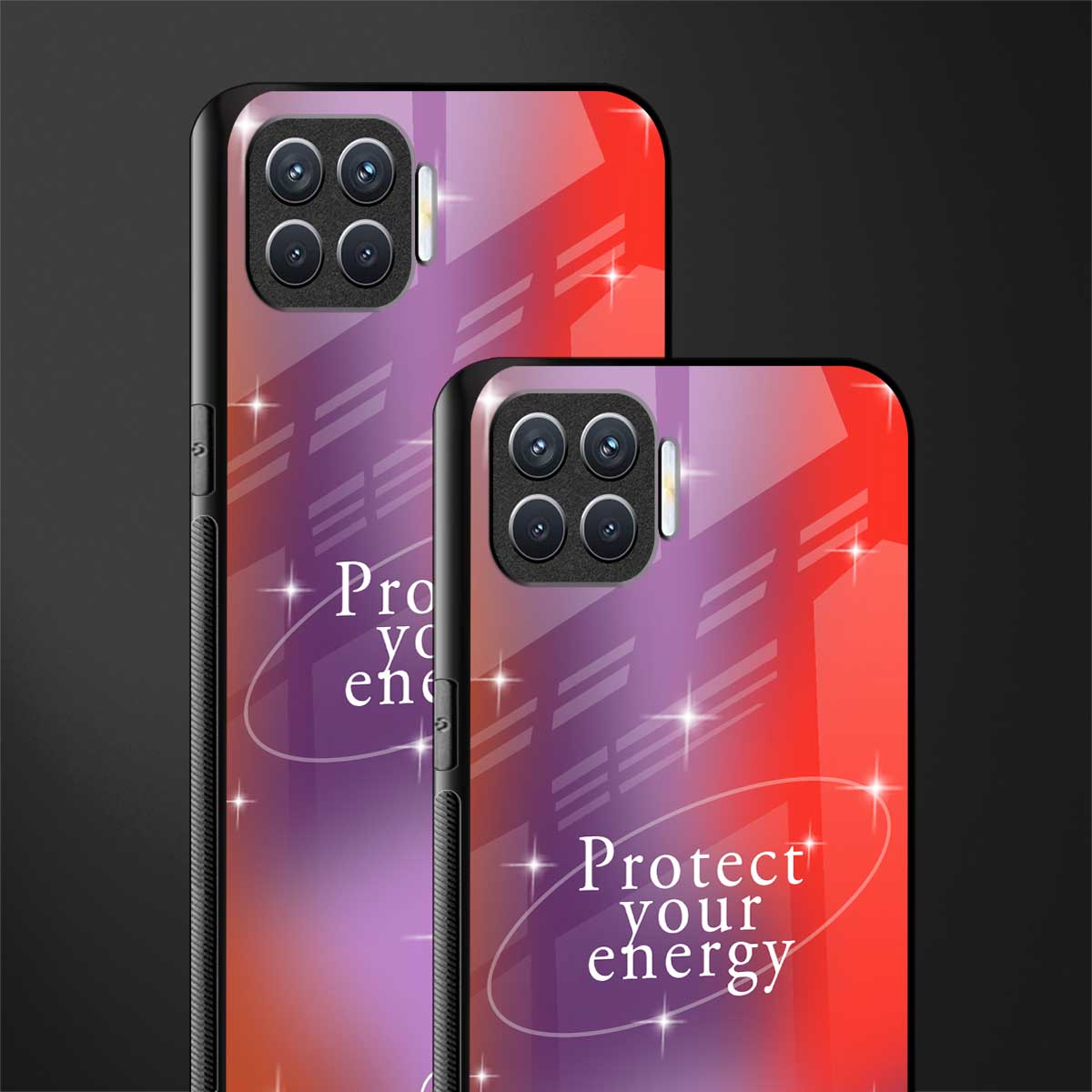 protect your energy glass case for oppo f17 pro image-2