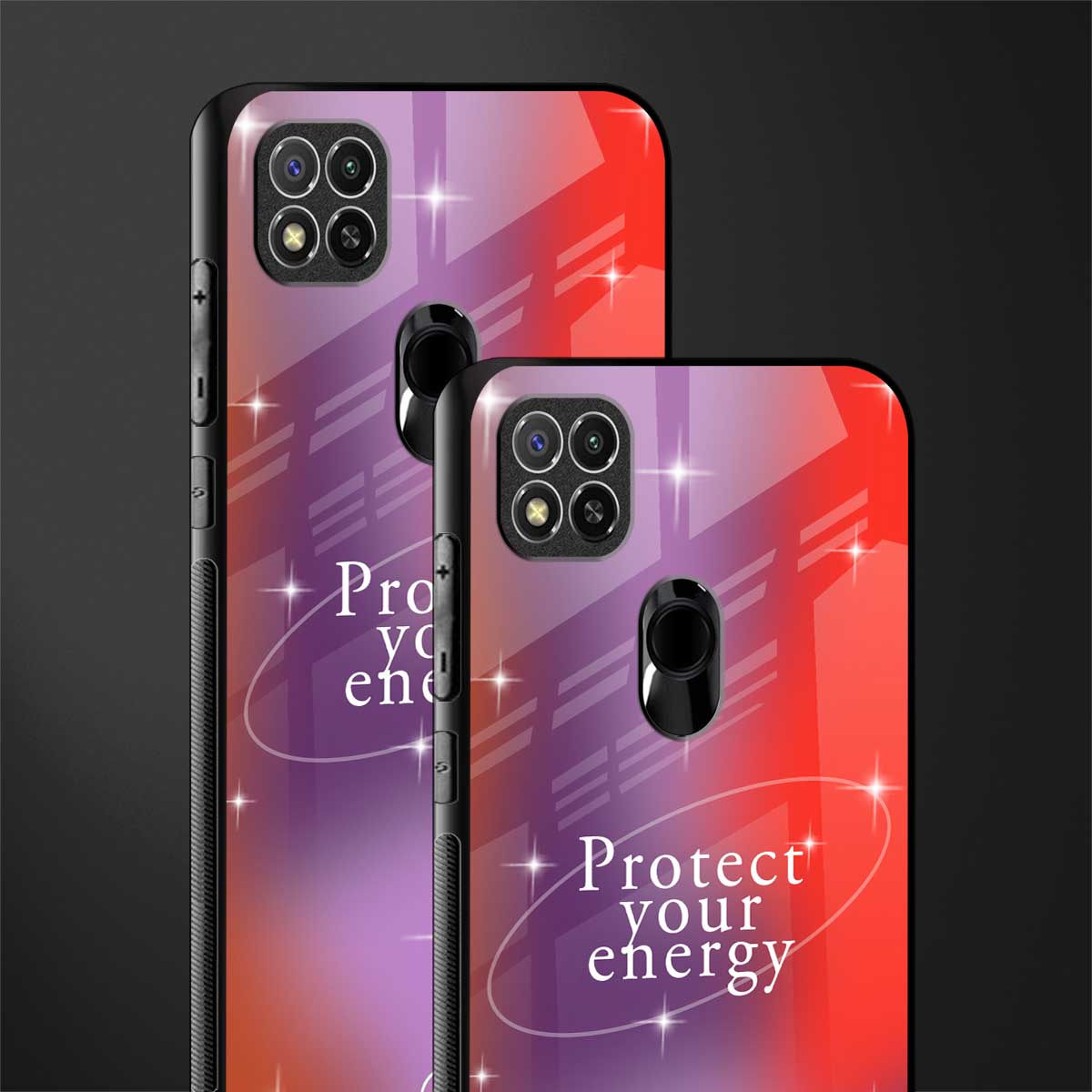 protect your energy glass case for redmi 9 image-2