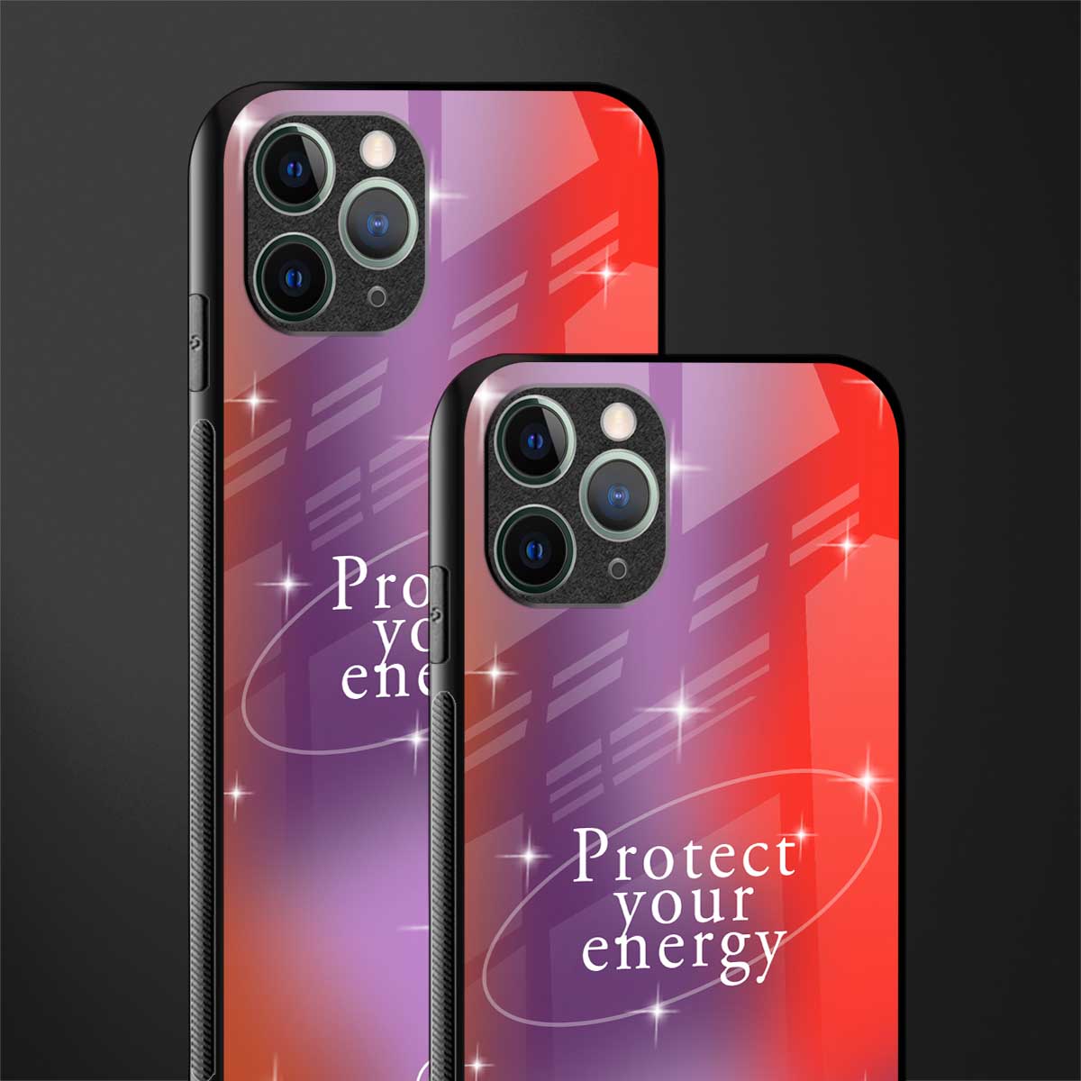 protect your energy glass case for iphone 11 pro image-2