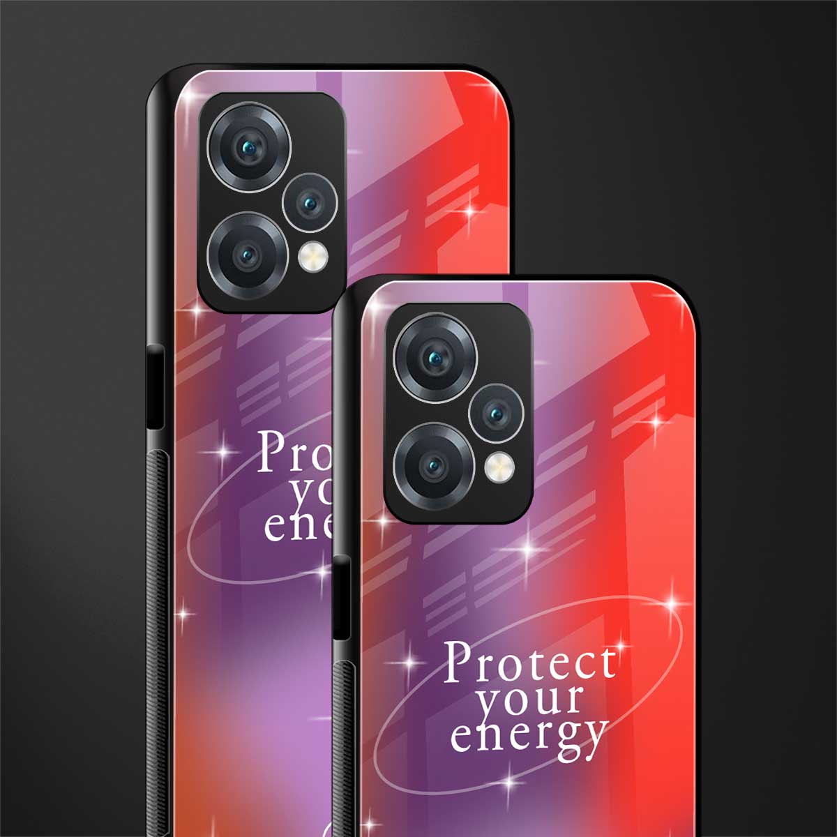 protect your energy back phone cover | glass case for oneplus nord ce 2 lite 5g