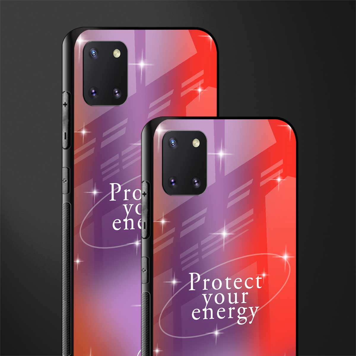 protect your energy glass case for samsung a81 image-2