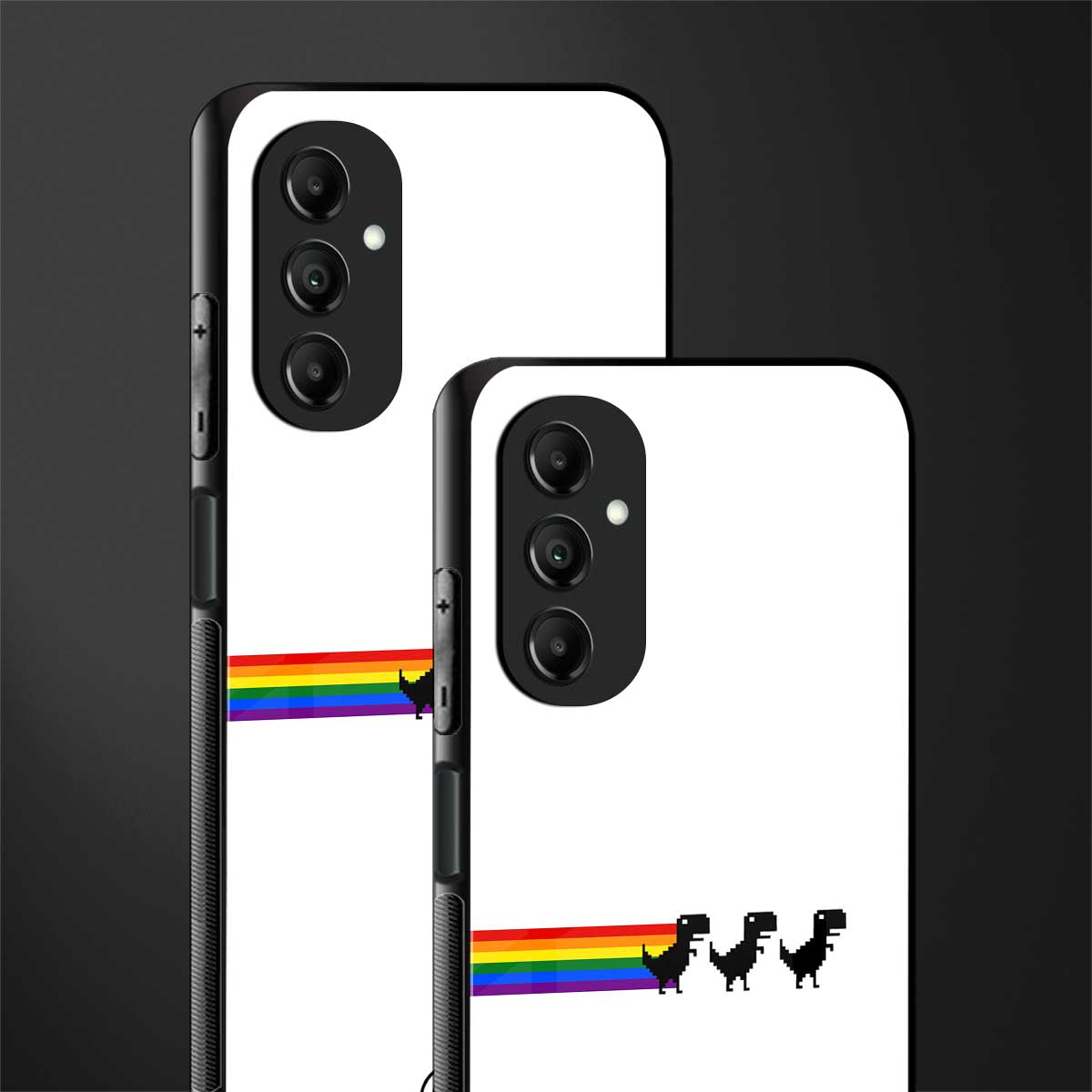 proud dinosaurs back phone cover | glass case for samsung galaxy a14 5g