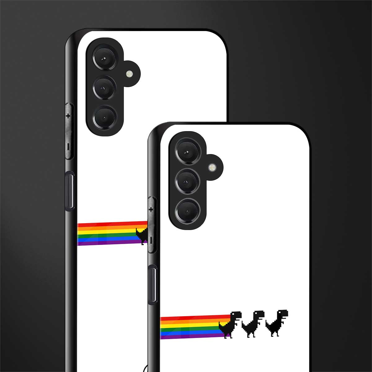 proud dinosaurs back phone cover | glass case for samsun galaxy a24 4g