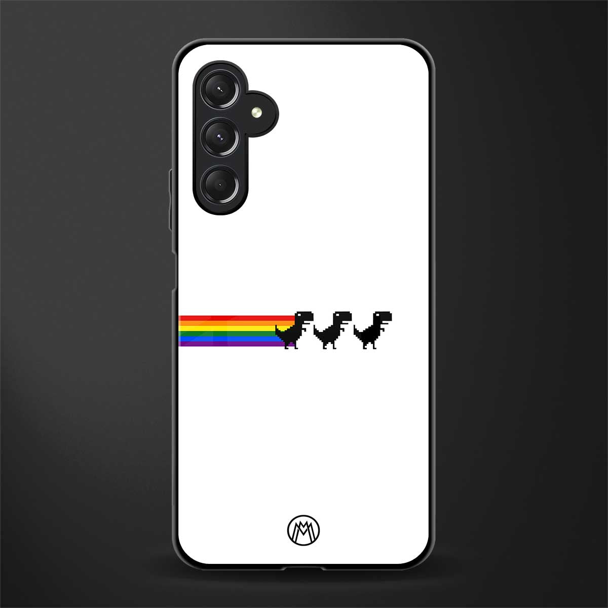 proud dinosaurs back phone cover | glass case for samsun galaxy a24 4g