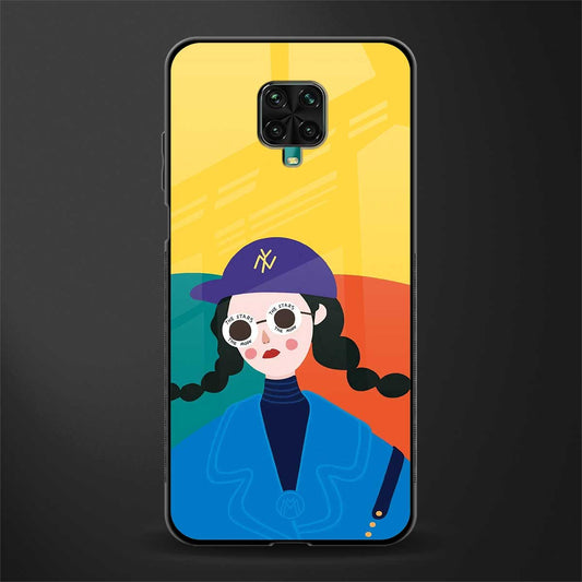psychedelic chic glass case for redmi note 9 pro max image