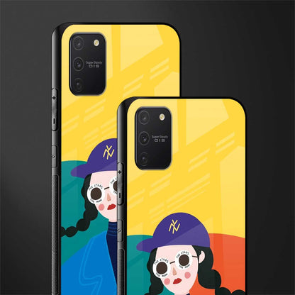 psychedelic chic glass case for samsung galaxy a91 image-2