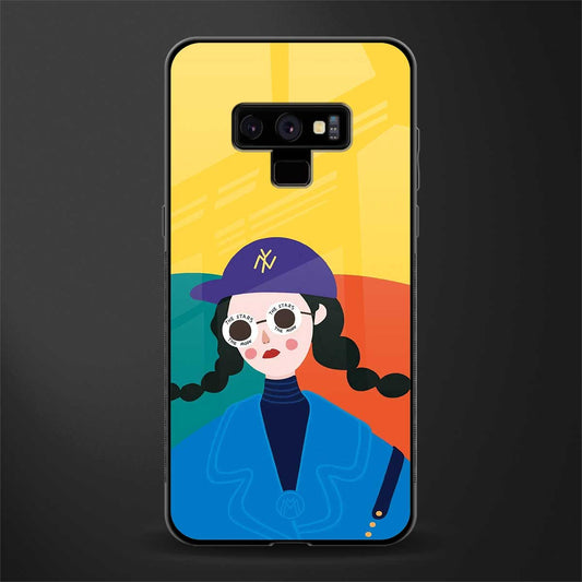 psychedelic chic glass case for samsung galaxy note 9 image