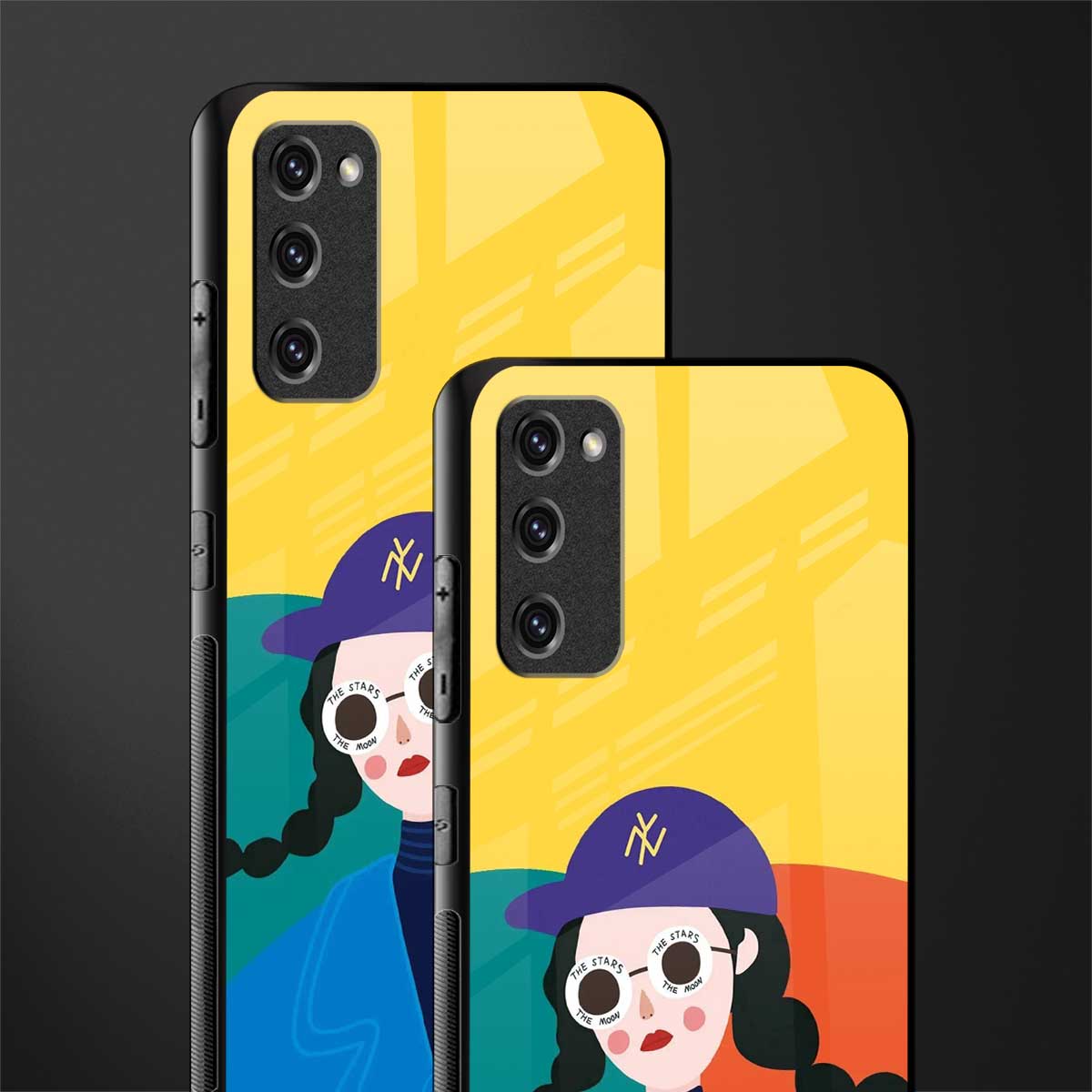 psychedelic chic glass case for samsung galaxy s20 fe image-2