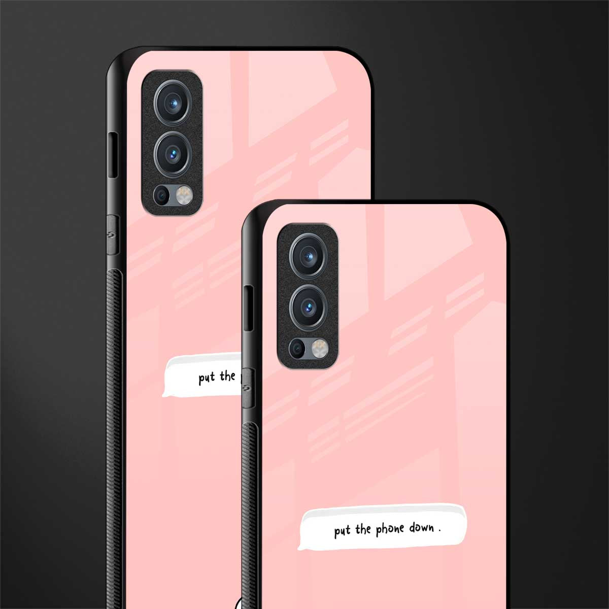 put the phone down glass case for oneplus nord 2 5g image-2